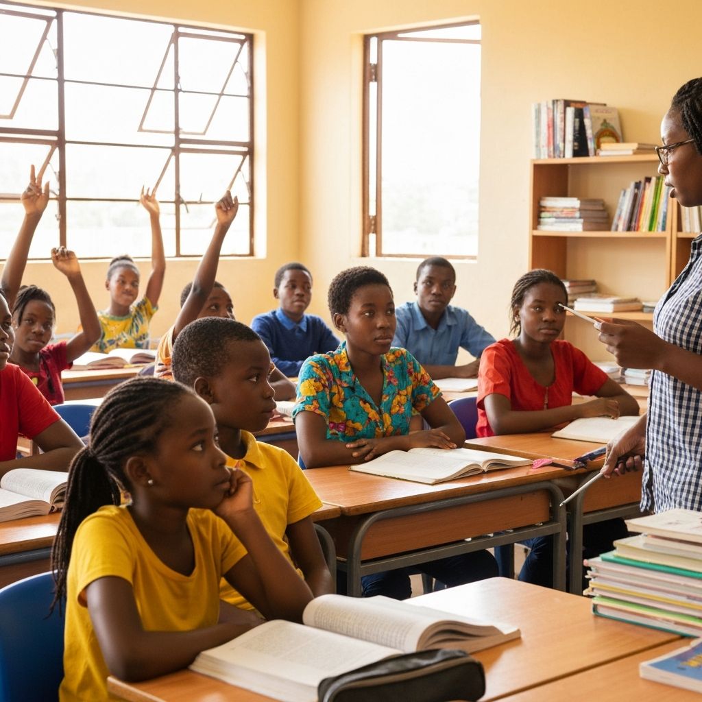 Students in classroom